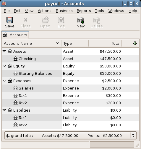 Payroll Example: Accounts After Paying Government