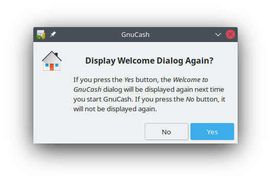 Display Welcome Dialog Again?