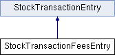 GnuCash: StockTransactionFeesEntry Struct Reference