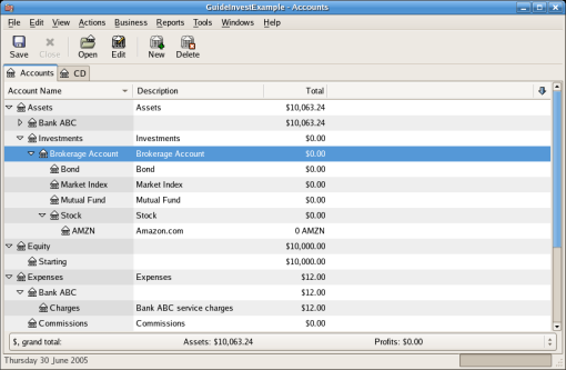 Setup Current Portfolio